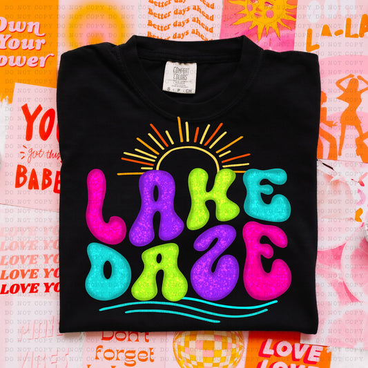 LAKE DAZE-PNG File- Digital Download