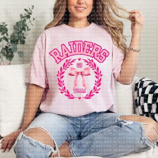 RAIDERS COQUETTE TEE