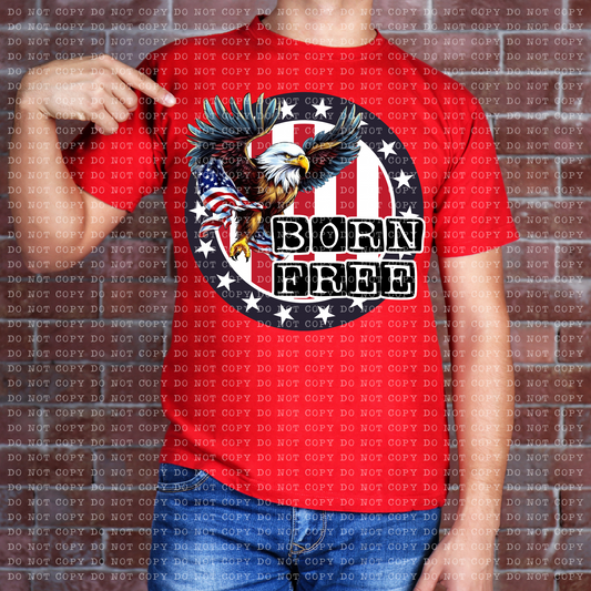 BORN FREE-PNG File- Digital Download