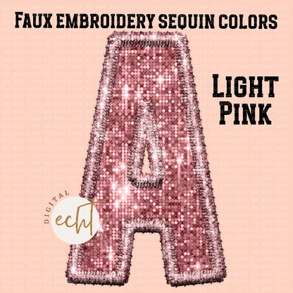 Custom Faux Sequin/Faux Embroidery Team Design- Digital Download