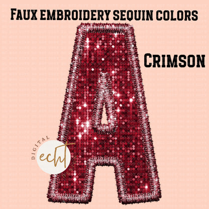 Custom Faux Sequin/Faux Embroidery Team Design- Digital Download