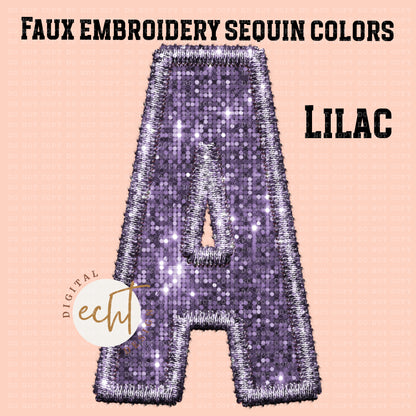 Custom Faux Sequin/Faux Embroidery Team Design- Digital Download