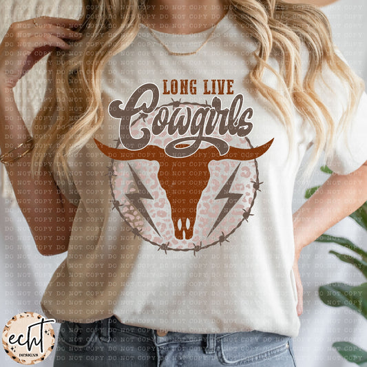 LONG LIVE COWGIRLS TEE