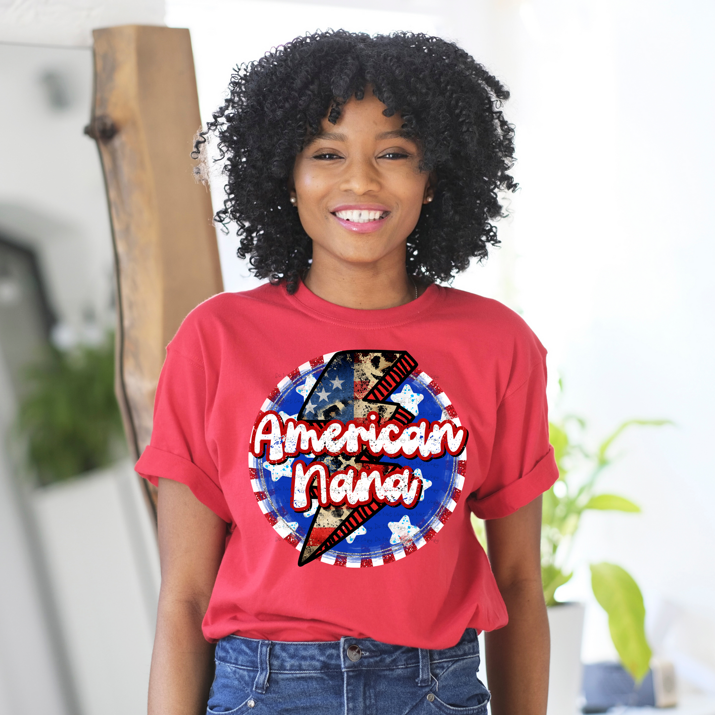 American Nana PNG Digital Download