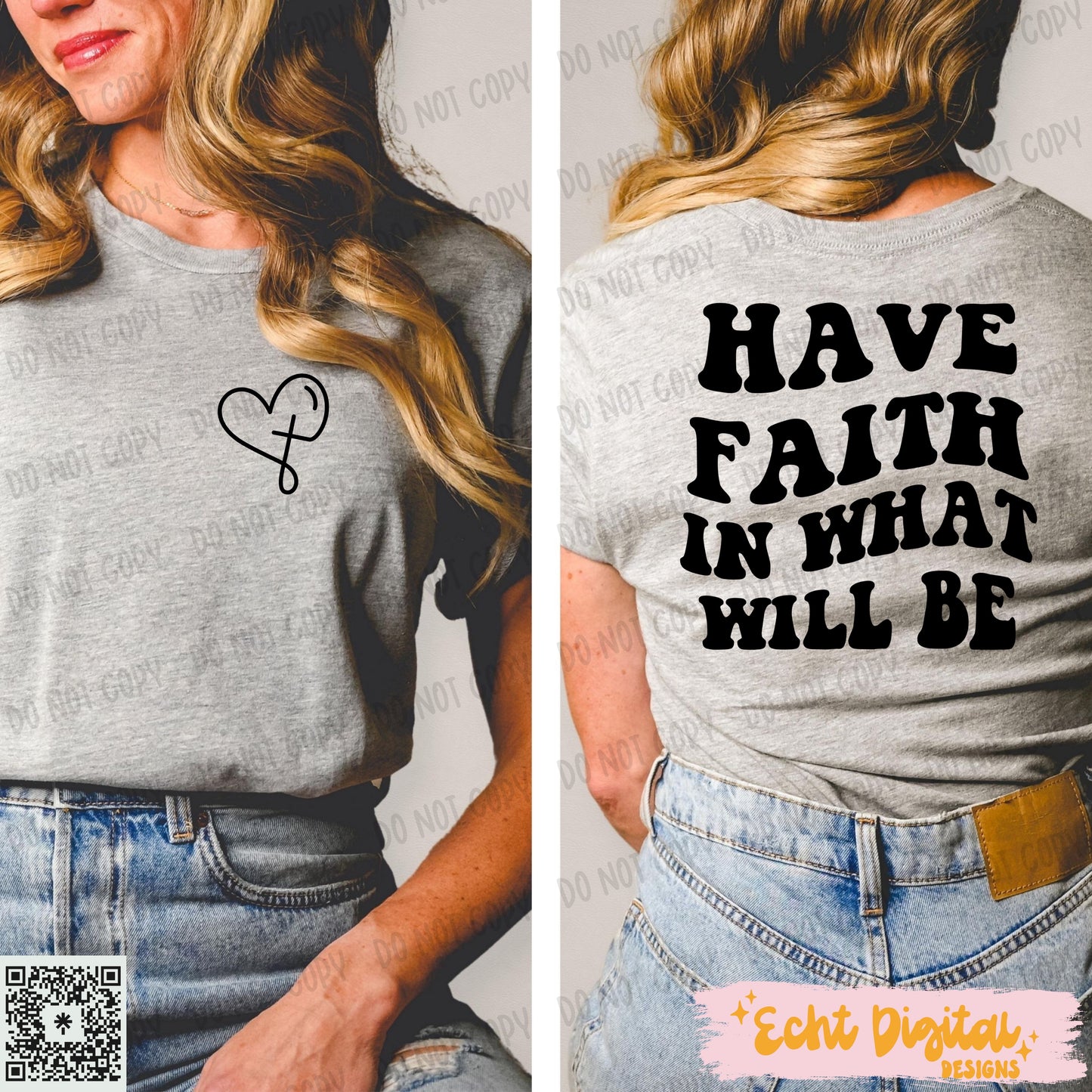 Have Faith PNG Digital Download