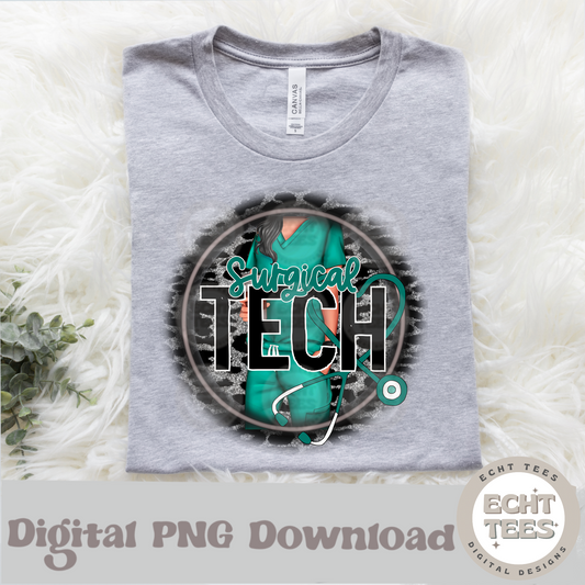 Surgical Tech 1 PNG Digital Download