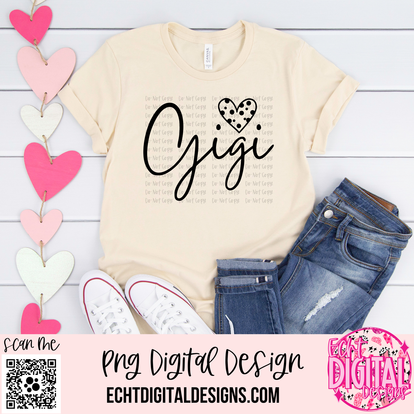 Gigi PNG Digital Download