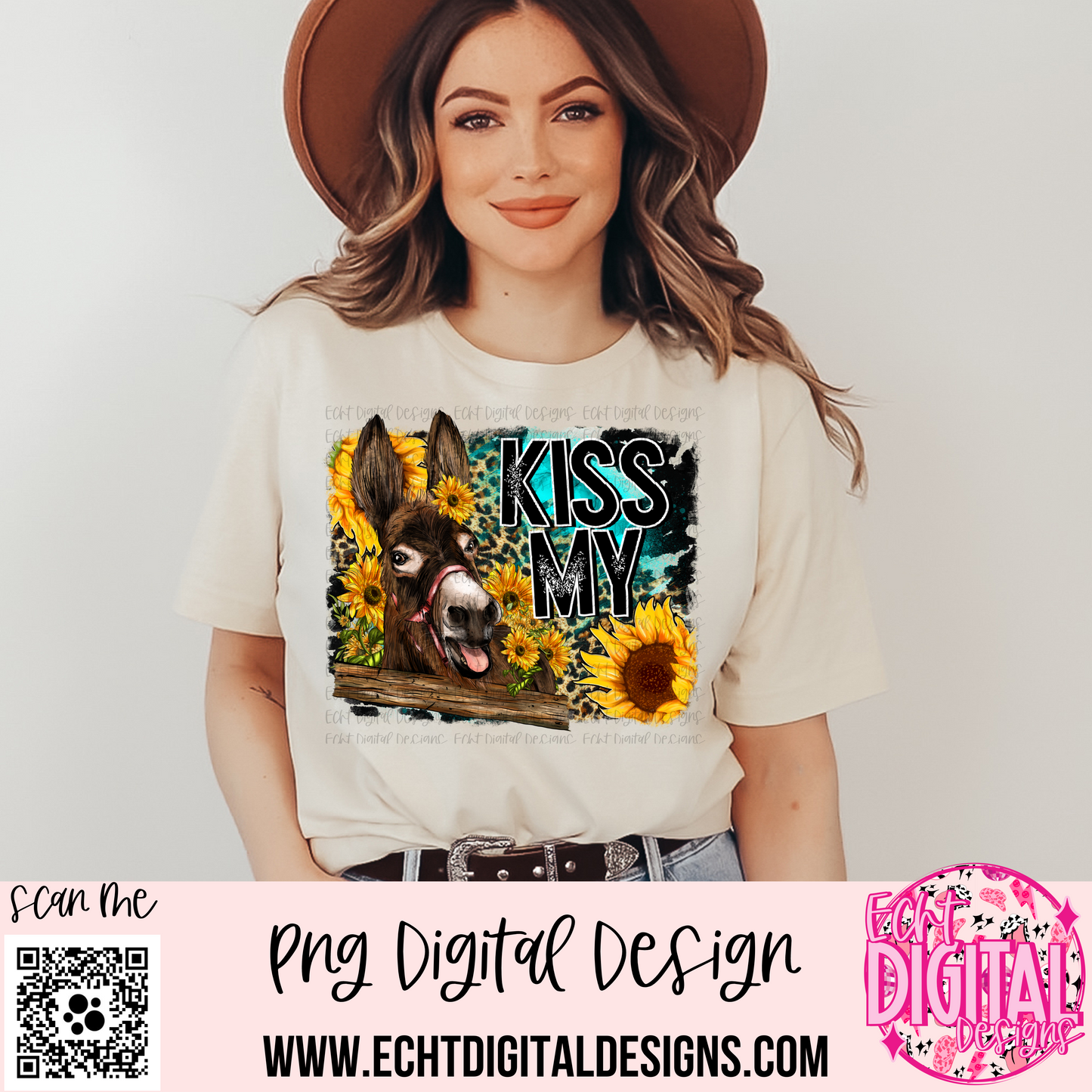 Kiss My PNG Digital Download