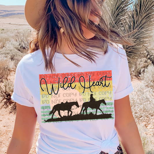 Wild Heart PNG Digital Download