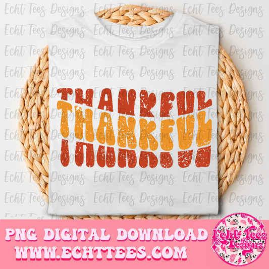 Thankful PNG Digital Download