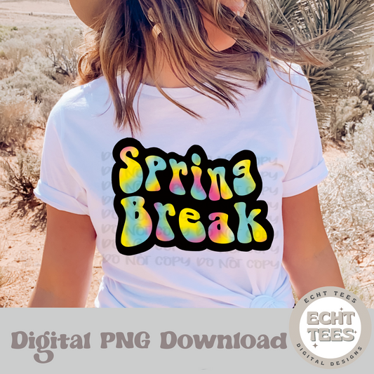 Spring break PNG Digital Download