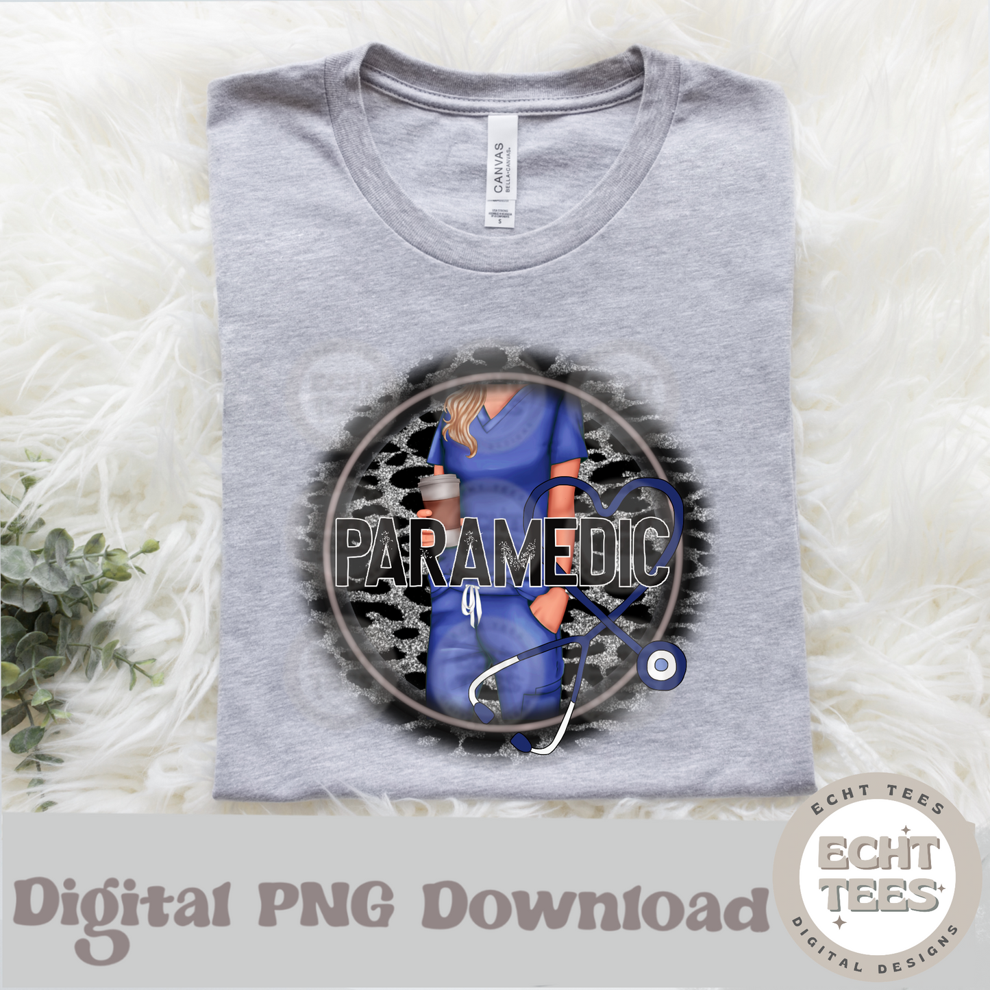 Paramedic 2 PNG Digital Download