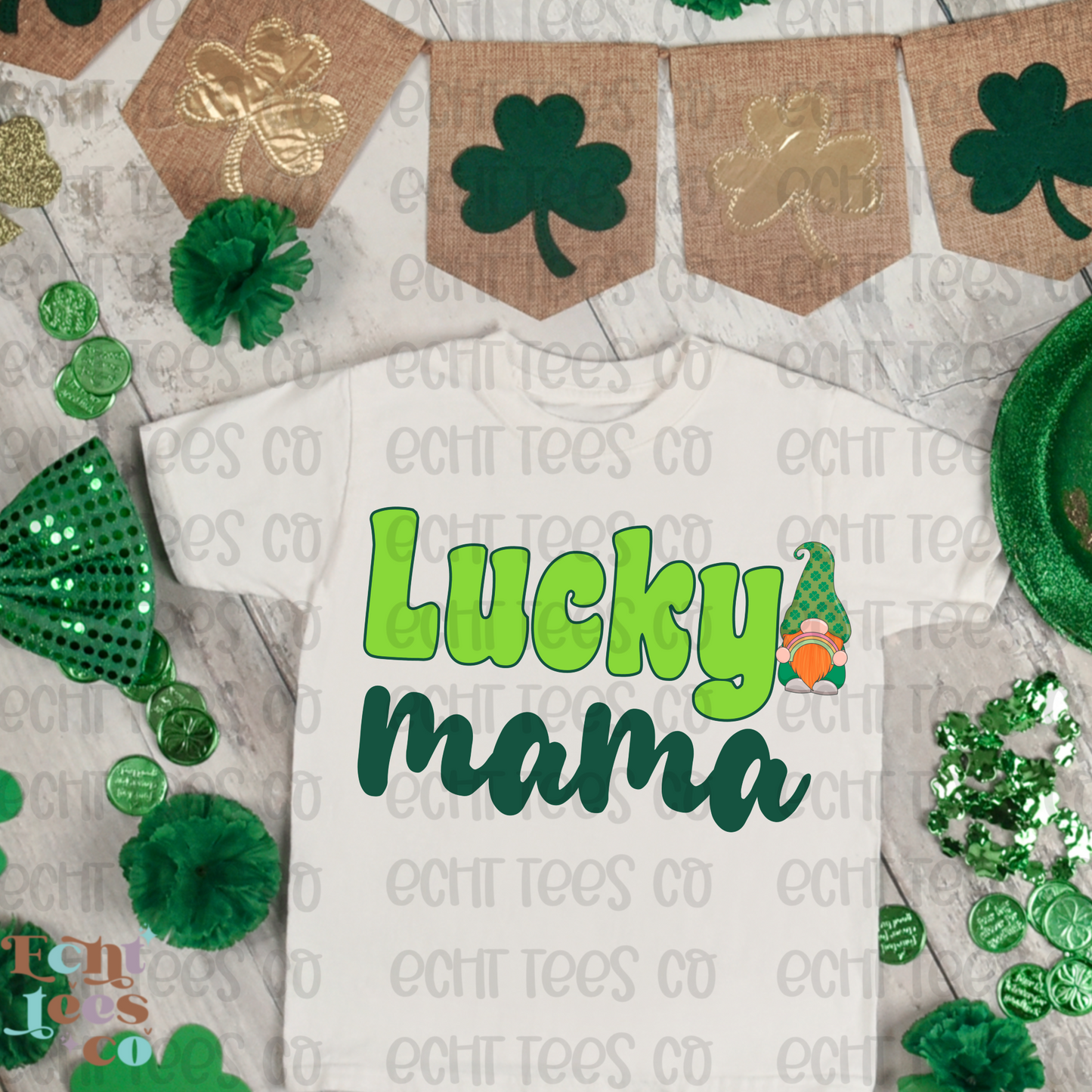 Lucky Mama PNG Digital Download