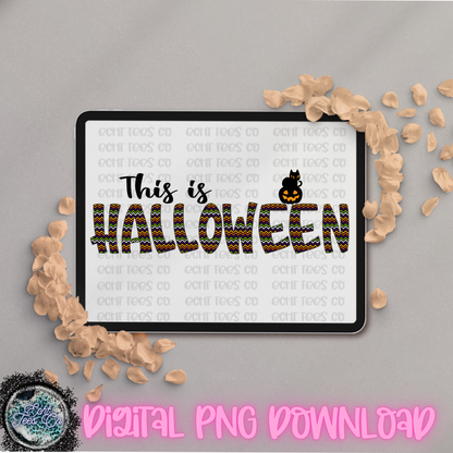 This is Halloween PNG Digital Download