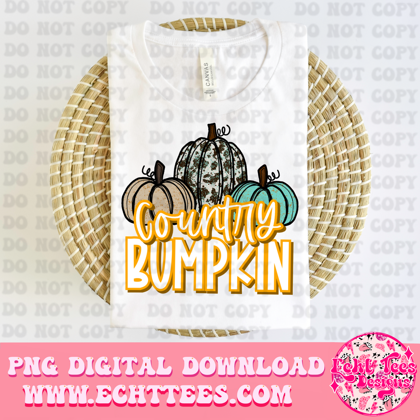 Country Bumpkin PNG Digital Download