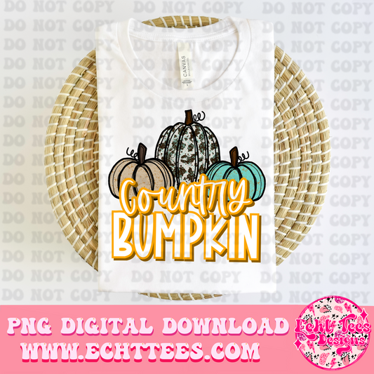 Country Bumpkin PNG Digital Download