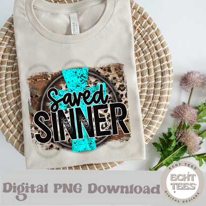 Saved Sinner PNG Digital Download