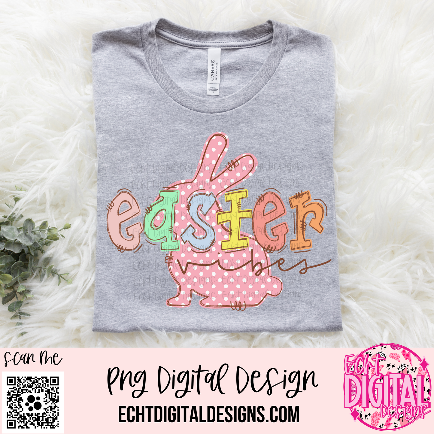 Easter Vibes PNG Digital Download