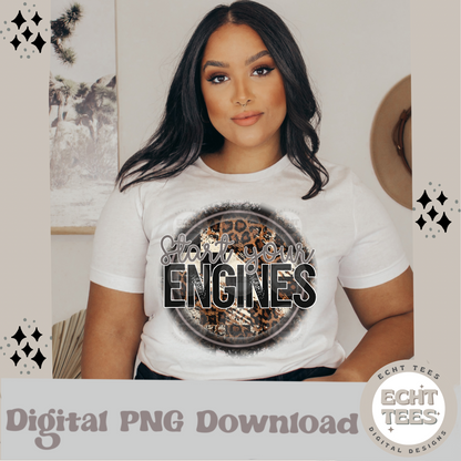 Start your engines PNG Digital Download